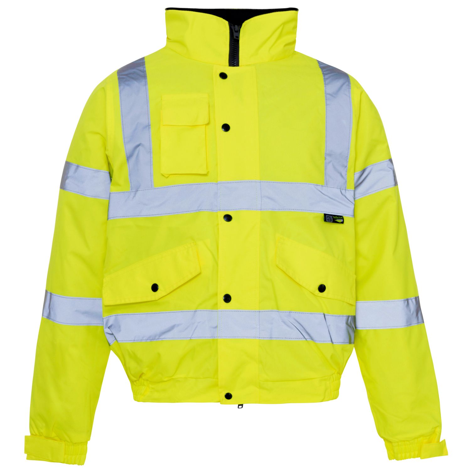 Hi vis bomber jacket