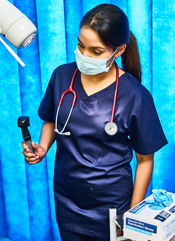 Scrub top