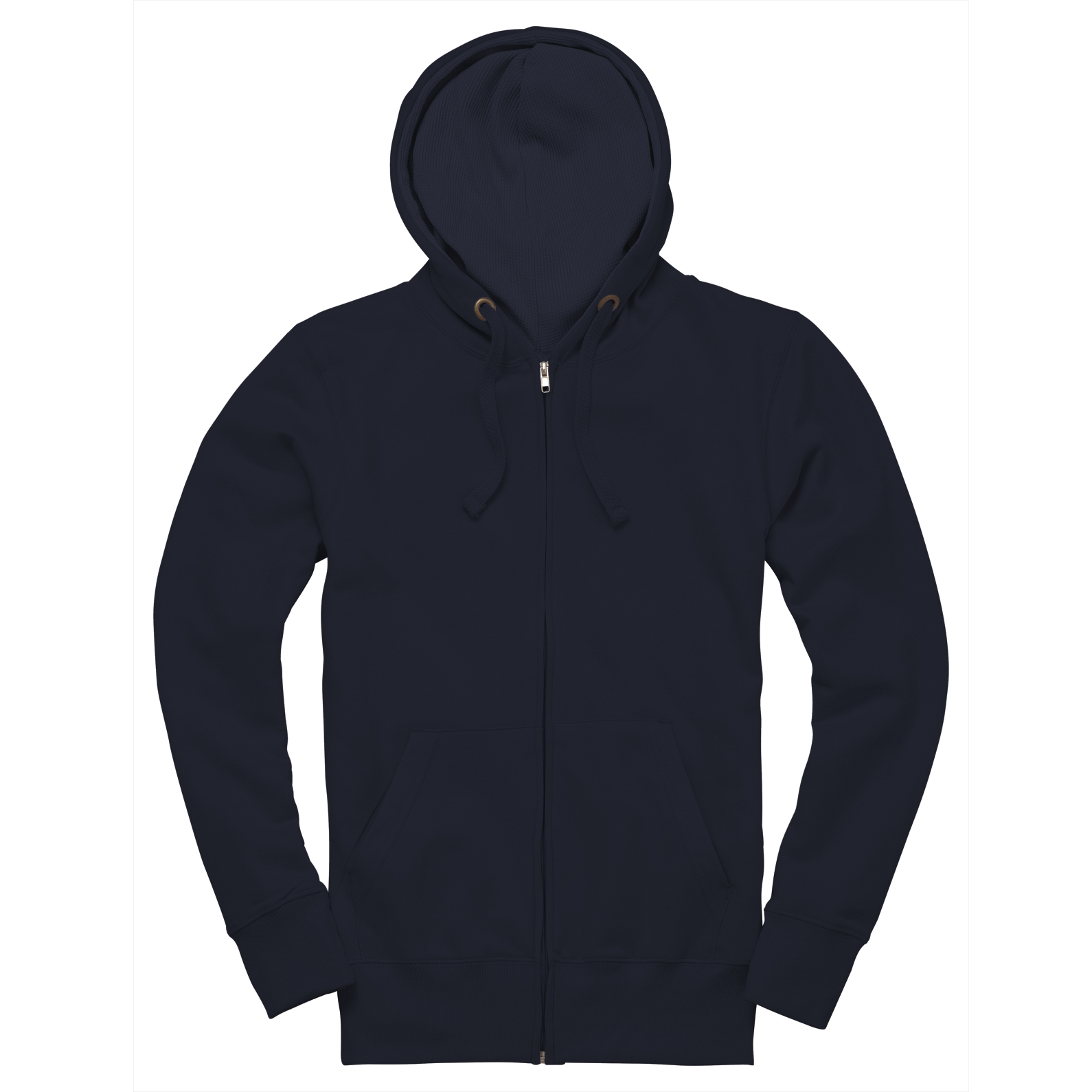 Nebula comfort cut zip hoodie
