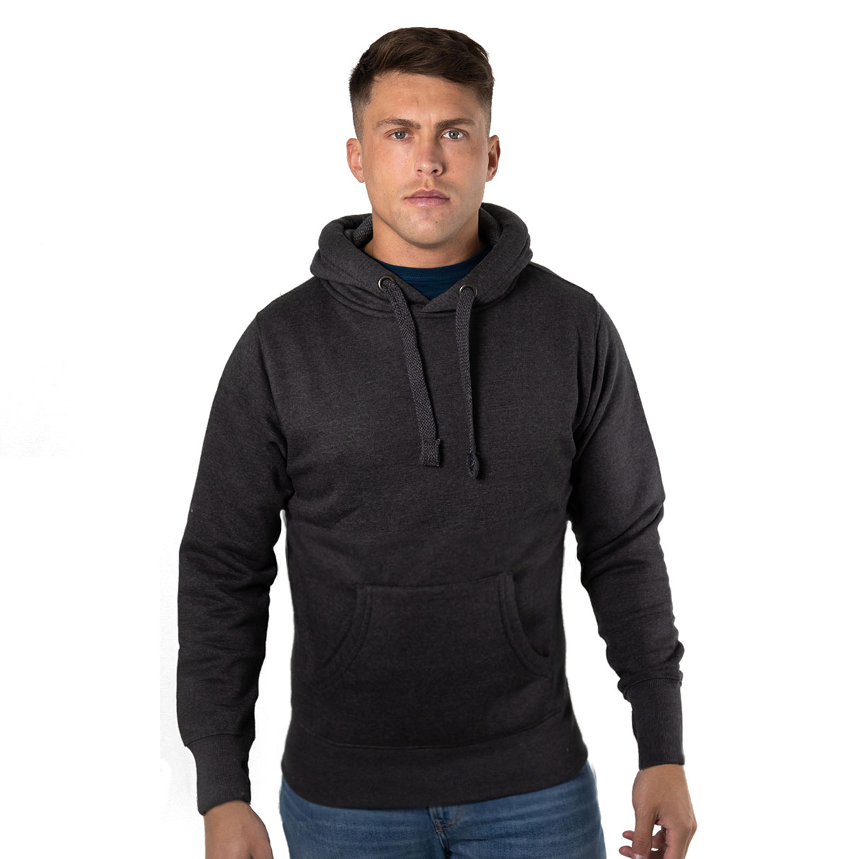Saturn peach finish pullover hoodie