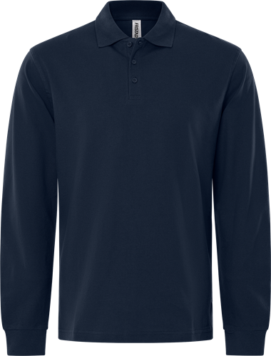 Acode heavy long sleeve polo shirt 1722 piq