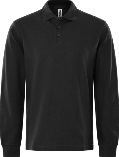 Acode heavy long sleeve polo shirt 1722 piq