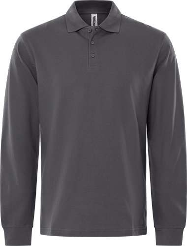 Acode heavy long sleeve polo shirt 1722 piq