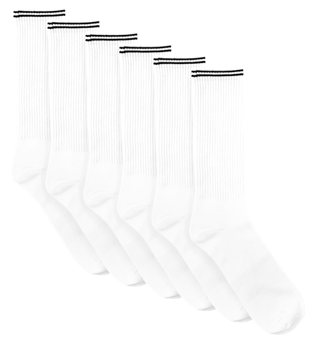 Cleanroom socks 6-pack 6r013 xf85