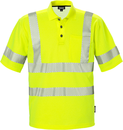 High vis polo shirt class 2 7406 gphv