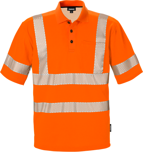 High vis polo shirt class 2 7406 gphv