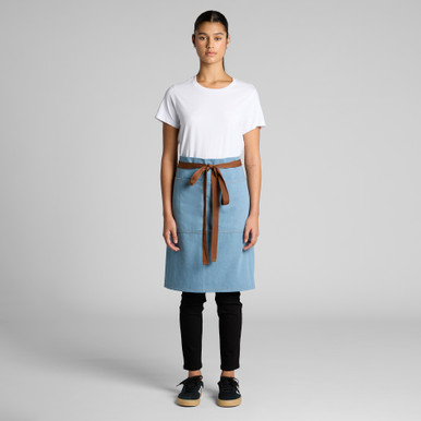 Denim half apron | 1085