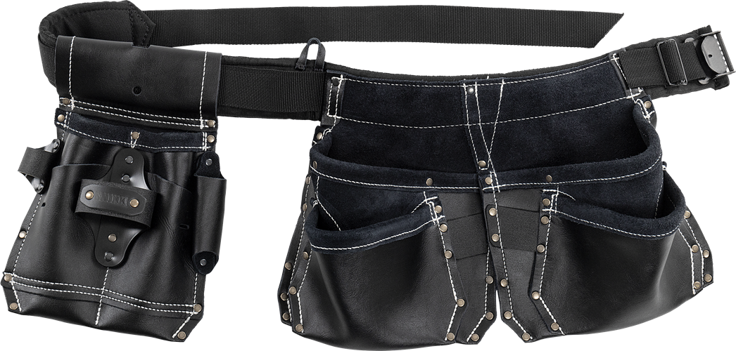 Snikki tool belt 9336l lthr, left handed