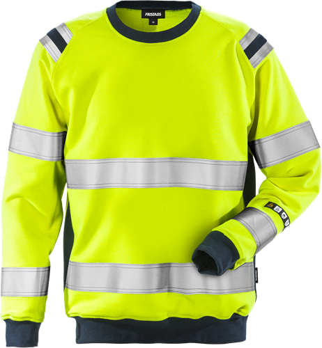 Flamestat high vis sweatshirt class 3 7076 sflh