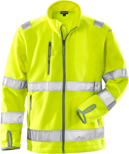 High vis fleece jacket class 3 4400 fe