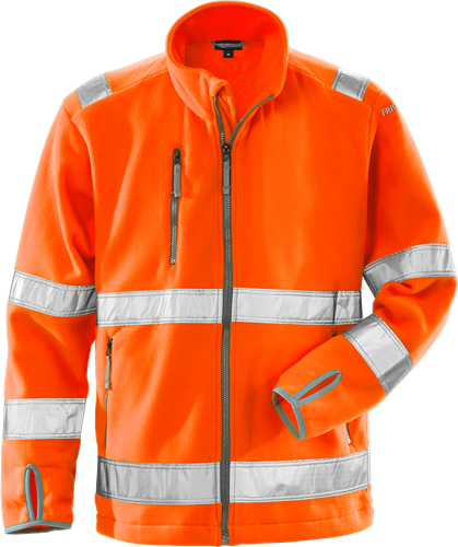 High vis fleece jacket class 3 4400 fe