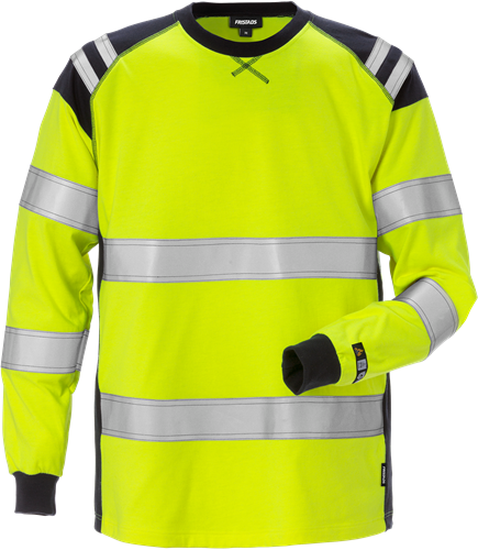 Flamestat high vis long sleeve t-shirt class 3 7077 tflh