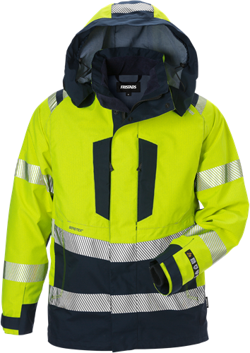 Flamestat high vis gore-tex pyrad® shell jacket class 3 4095 gxe