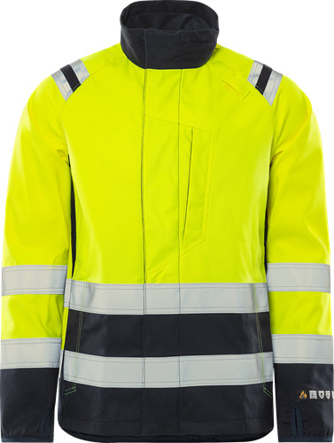 Flamestat high vis stretch softshell jacket class 3 4016 fss