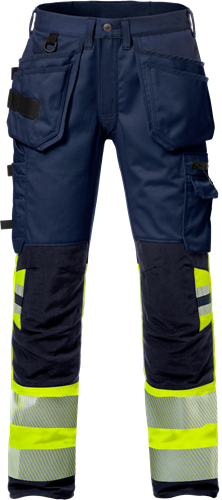 High vis craftsman stretch trousers class 1 2706 plu