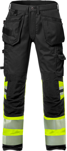 High vis craftsman stretch trousers class 1 2706 plu