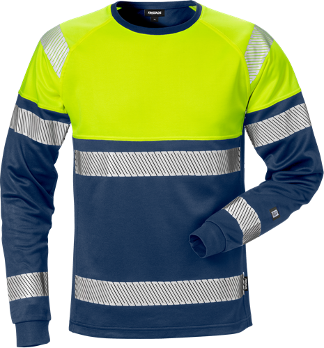High vis long sleeve t-shirt class 1 7519 thv