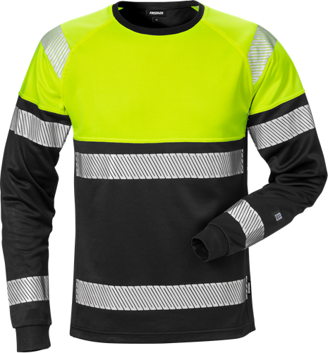 High vis long sleeve t-shirt class 1 7519 thv