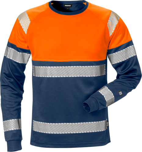 High vis long sleeve t-shirt class 1 7519 thv