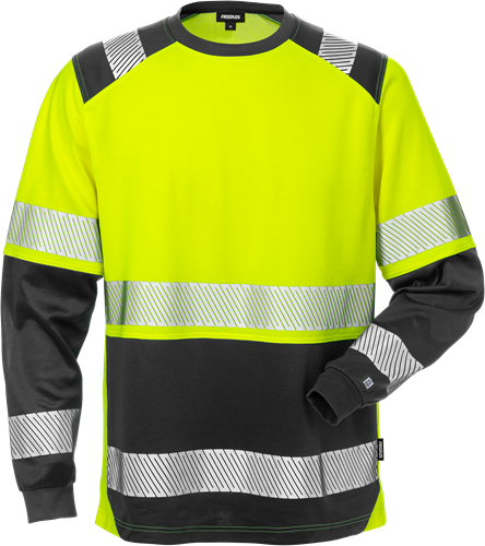 High vis long sleeve t-shirt class 2 7457 thv