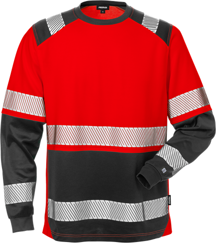 High vis long sleeve t-shirt class 2 7457 thv