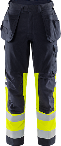 Flamestat high vis craftsman stretch trousers class 1 2163 athf