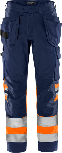 High vis green craftsman trousers class 1 2640 gplu