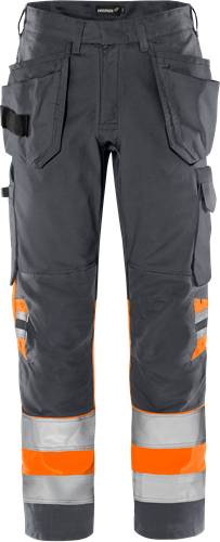 High vis green craftsman trousers class 1 2640 gplu