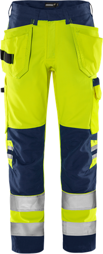High vis green craftsman trousers class 2 2641 gplu