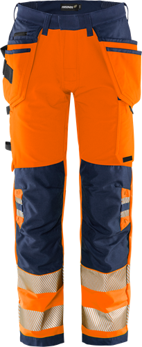 High vis green craftsman stretch trousers class 2 2644 gstp
