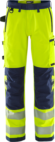 High vis green stretch trousers class 2 2645 gstp