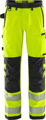 High vis green stretch trousers class 2 2645 gstp