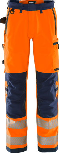 High vis green stretch trousers class 2 2645 gstp
