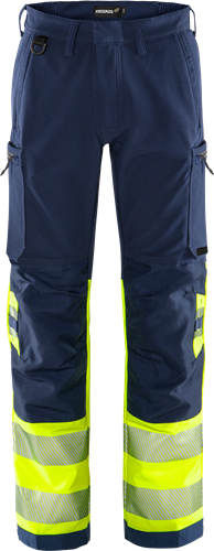 High vis green stretch trousers class 1 2647 gstp