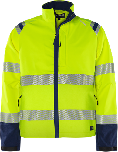 High vis green stretch jacket class 3 4647 gstp