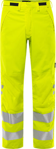 High vis green stretch shell trousers class 2 2680 glps