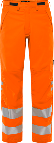 High vis green stretch shell trousers class 2 2680 glps