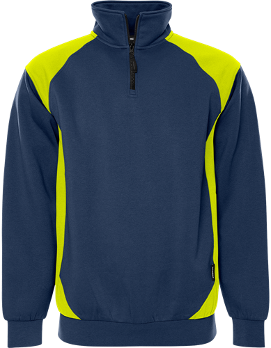 Half zip sweatshirt 7048 gsm