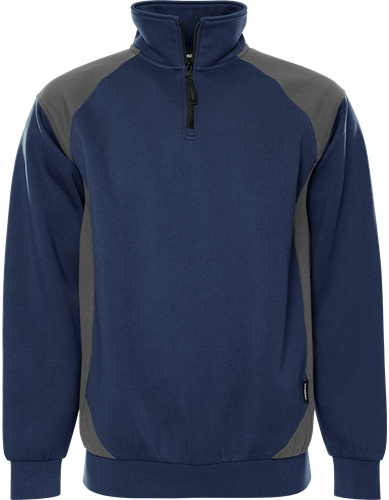 Half zip sweatshirt 7048 gsm