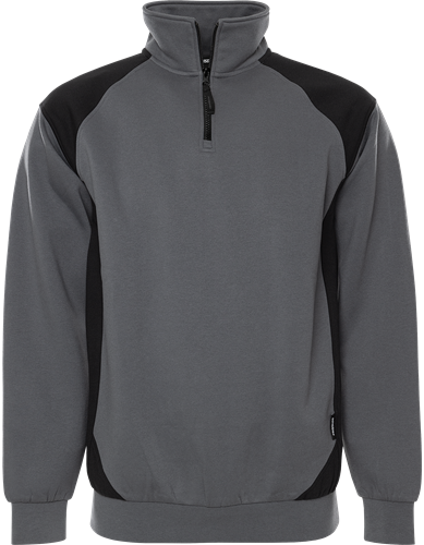 Half zip sweatshirt 7048 gsm