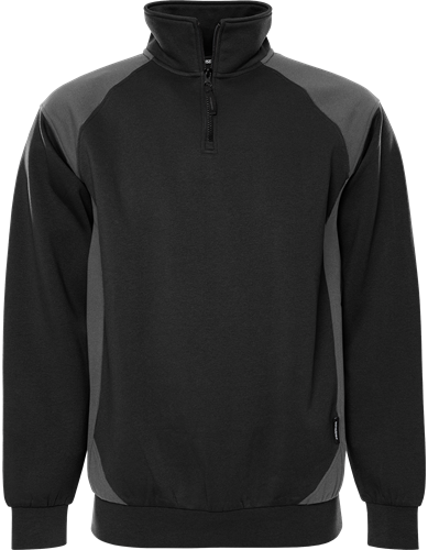 Half zip sweatshirt 7048 gsm