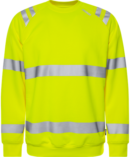 High vis green sweatshirt class 3 7862 gpsw