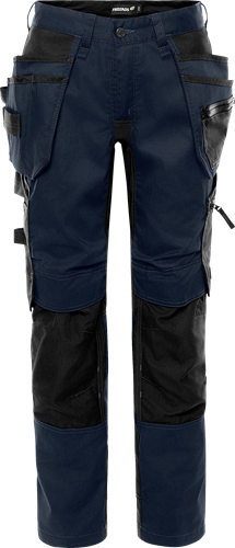 Green craftsman stretch trousers woman 2901 gwm