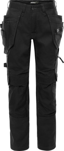 Green craftsman stretch trousers woman 2901 gwm