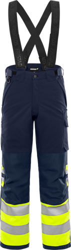 High vis green stretch winter trousers class 1 2681 glps