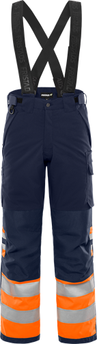High vis green stretch winter trousers class 1 2681 glps
