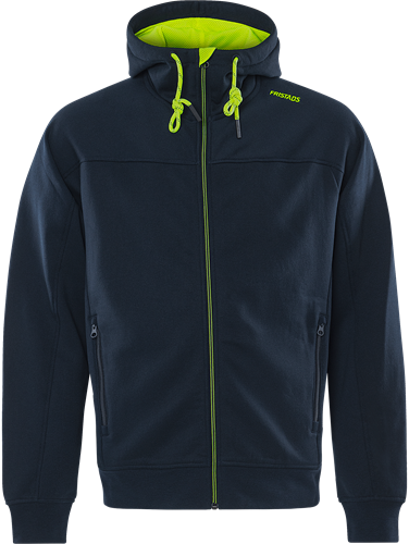 Hooded sweatshirt jacket 7550 gsm