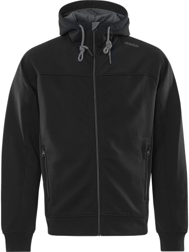 Hooded sweatshirt jacket 7550 gsm