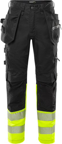 High vis craftsman stretch trousers class 1 2906 gwm