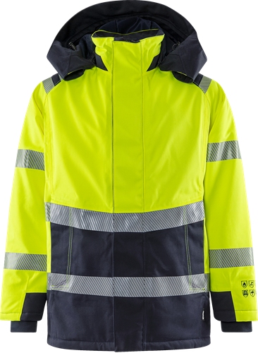 Flamestat high vis airtech® winter parka class 3 4086 athr
